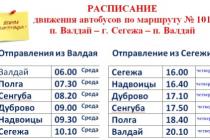 валдай - сегежа - валдай 16 и 17 окт